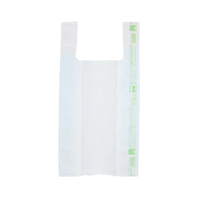Compostable handle liner bags