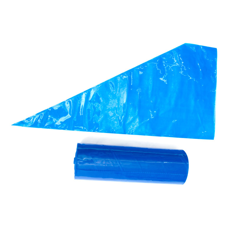 Disposable blue pastry bags