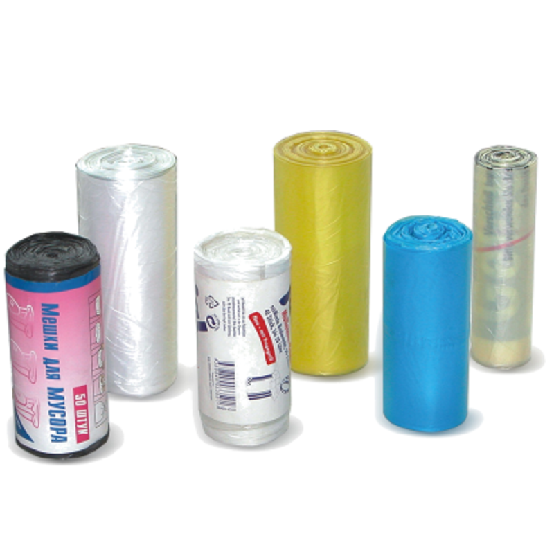 Transparent Star seal bags on roll