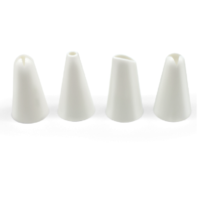 Compostable pastry nozzle tips